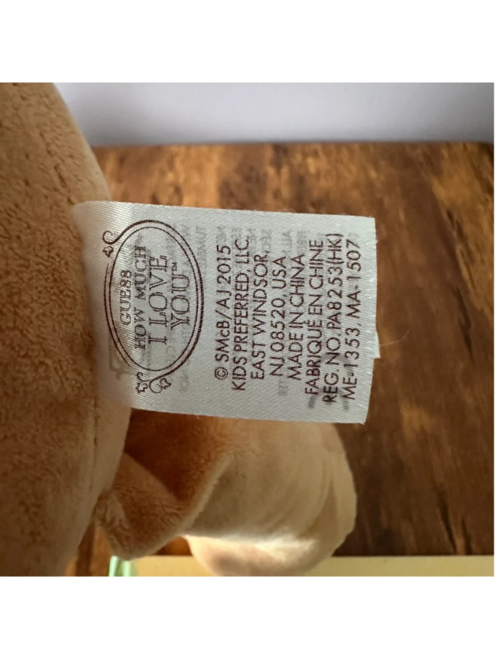 Guess How Much I Love You Nutbrown Hare Plush 21